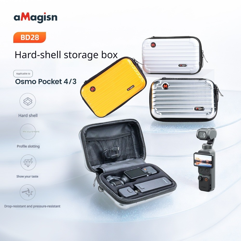 Cho Osmo Pocket 4 / 3 Túi Bảo Quản Nhỏ Cho Osmo Pocket 4 Bảo Vệ Camera Thể Thao Phụ Kiện Cho Osmo Po