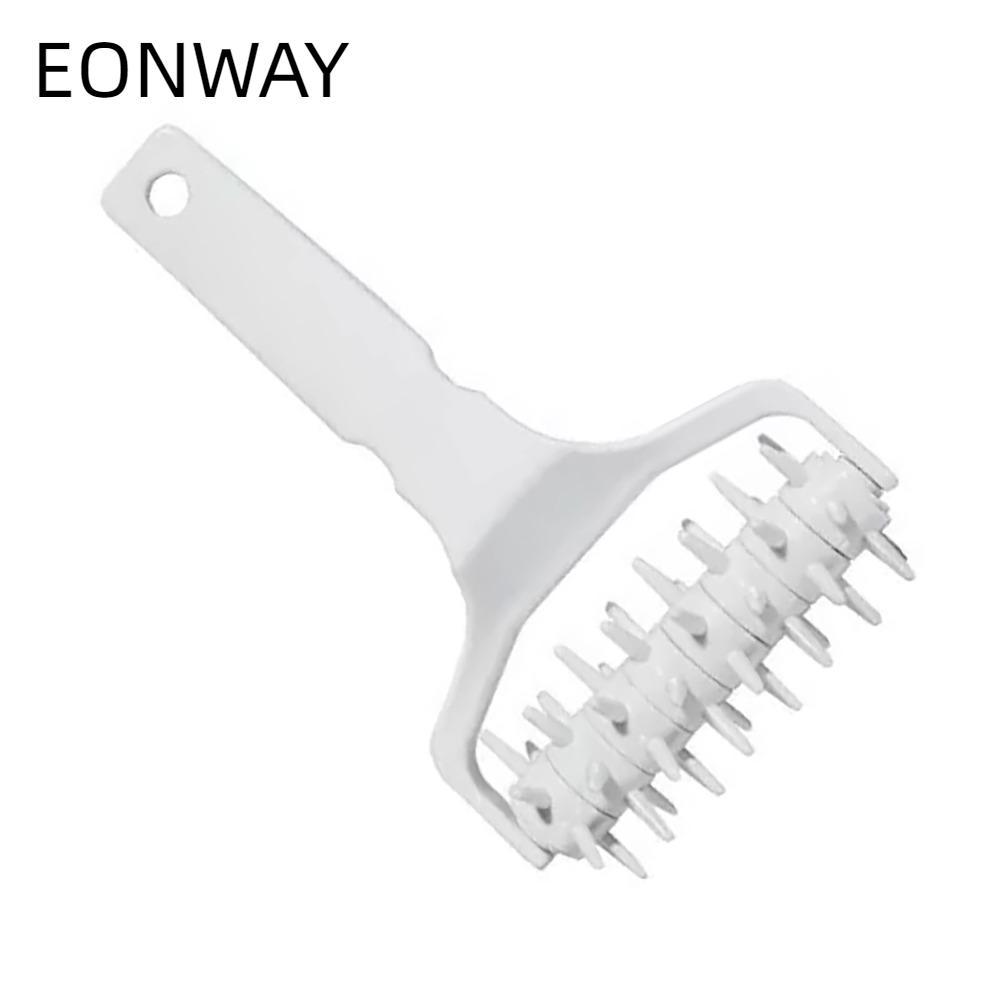 EONWAY Pizza Dough Docker, Lỗ Puncher Ngăn Ngừa Vỉ Bột Docker Con Lăn, Thực Phẩm Bền Đẹp Tiết Kiệm N