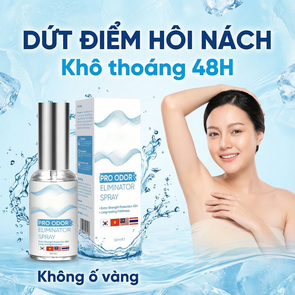 Xịt Khử Mùi Beufresh Pro Odor Eliminator Spray 30ml
