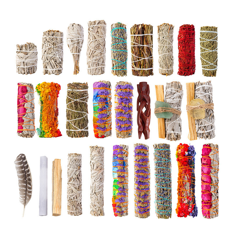 Làm sạch Khử mùi Hương liệu Stick White Date Grass Aromatherapy Set Cedar Cedar và Basil Cali