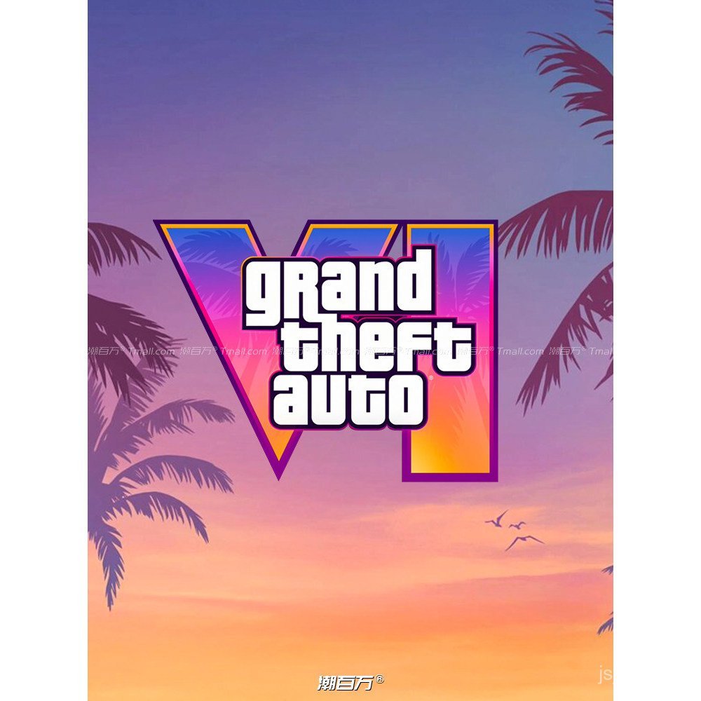 Phổ Biến GTA6 Dán Xe Hơi Grand Theft Auto Logo R Ngôi Sao Trò Chơi Xe Phản Quang Miếng Dán Xe Máy Đi