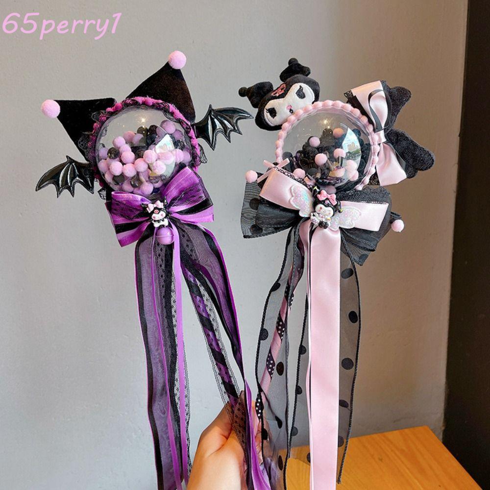 PERRY1 Cây đũa phép cổ tích xinh xắn, Cây đũa phép cổ tích đầy màu sắc Kuromi mơ mộng, Cây đũa phép 