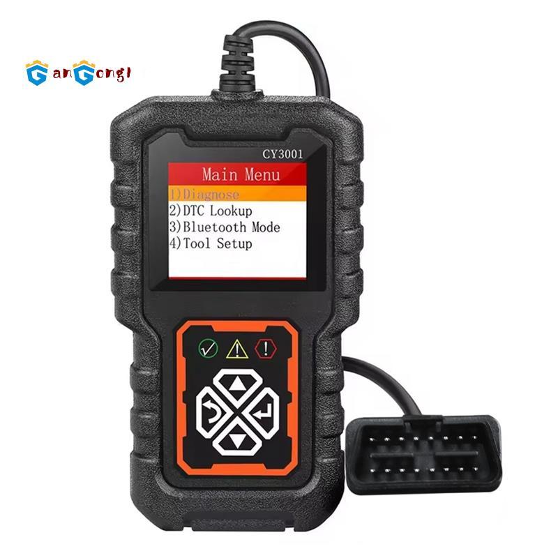 Pin O2 Cảm Biến EOBD Obd2 Máy Quét CY3001 Đầu Đọc Mã Obd2 Dụng Cụ Chẩn Đoán Ô Tô Mã Lỗi Màn Hình Hiể