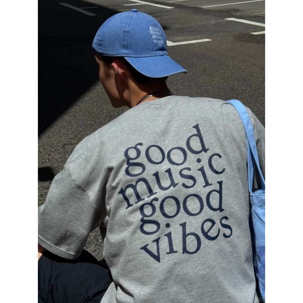 Áo Thun Good Music Good Vibes Form Rộng Unisex Cotton Cao Cấp Dày Dặn  - MOB STORE