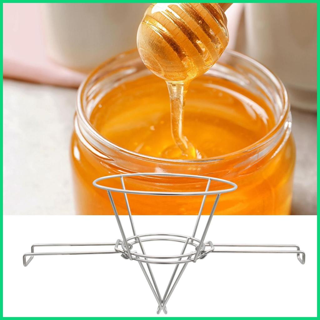 Maple Syrup Lọc Giá Đỡ Maple Syrup Nón Lọc Đứng Thép Không Gỉ Lọc Giá Có Cánh Tay Gấp Cho jiwvn