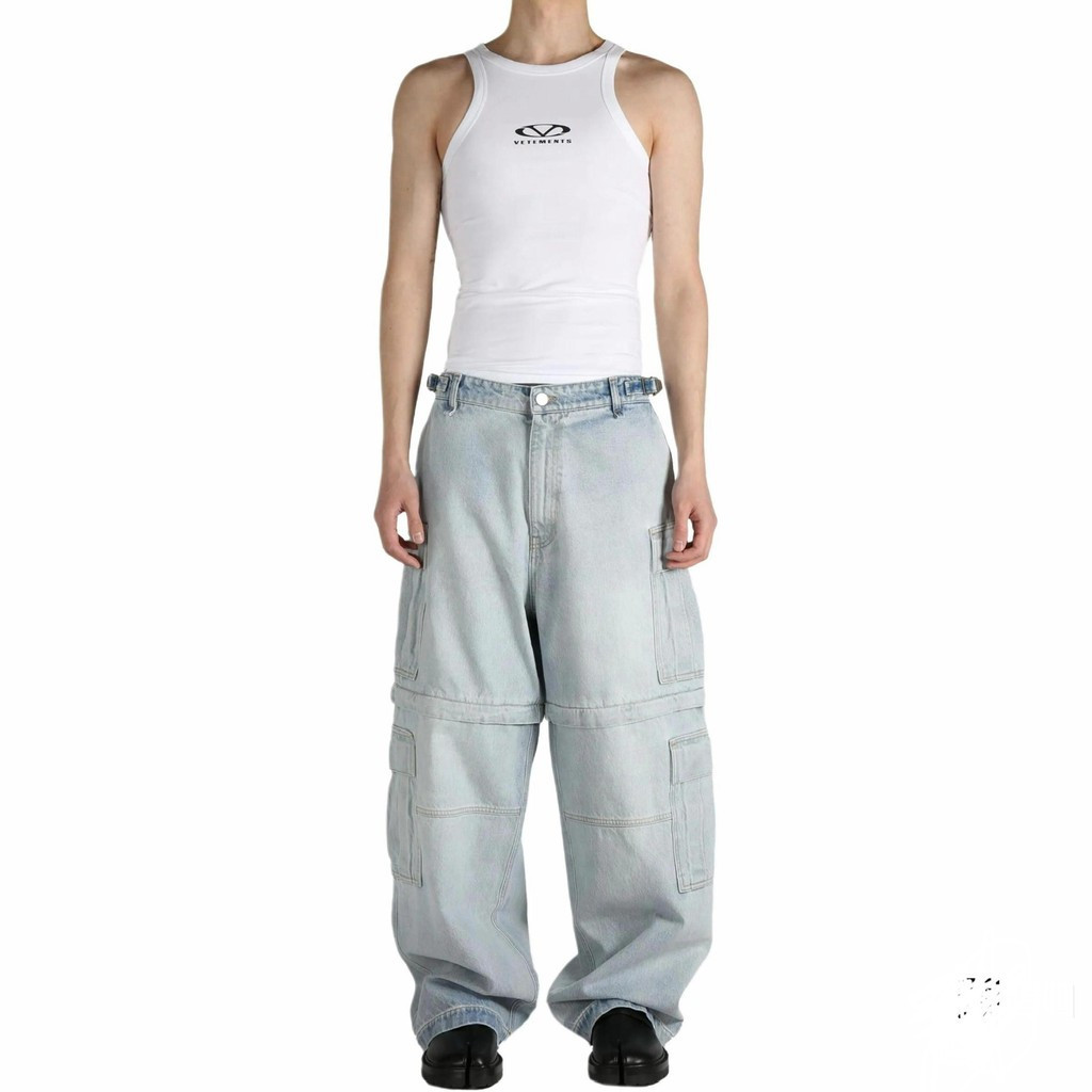 VETEMENTS VTM thêu logo cổ điển Áo Vest