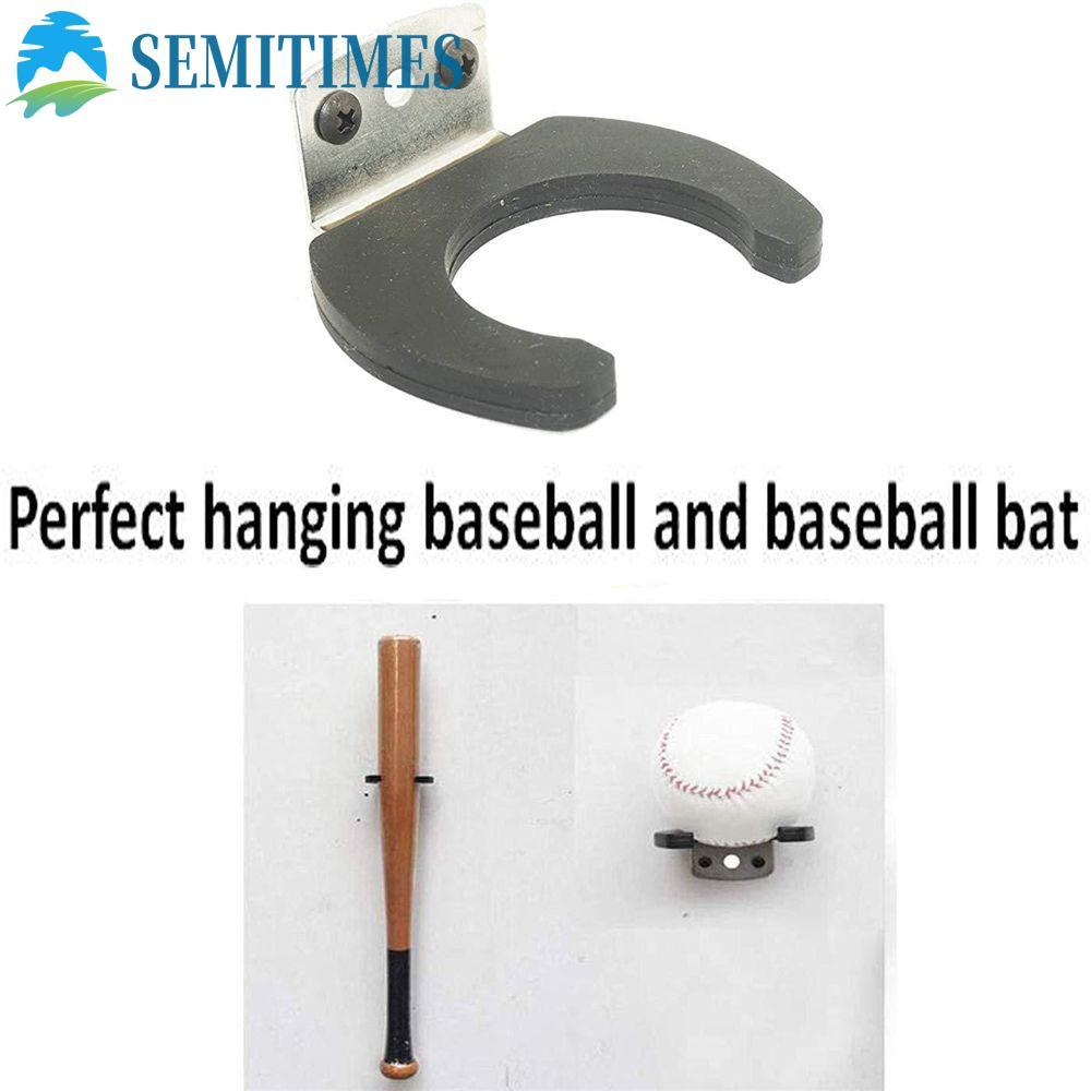 LUNAEDGE Bat Display Baseballs Home Stand Wall Mount Baseball Bat Holder