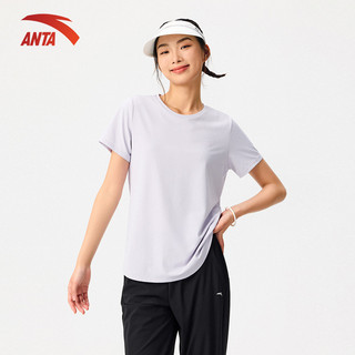 ANTA Training Áo Thun Ngắn Tay Thể Thao Nữ Tennis/Pickleball/Cầu Lông/Chạy Bộ 1625B7167U