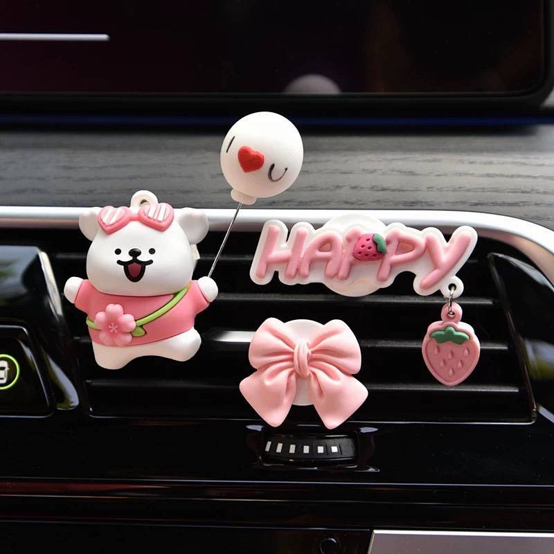 Car Aromatherapy New Car Air Conditioner Air Outlet Decoration Solid Perfume Long-Lasting Light Perf