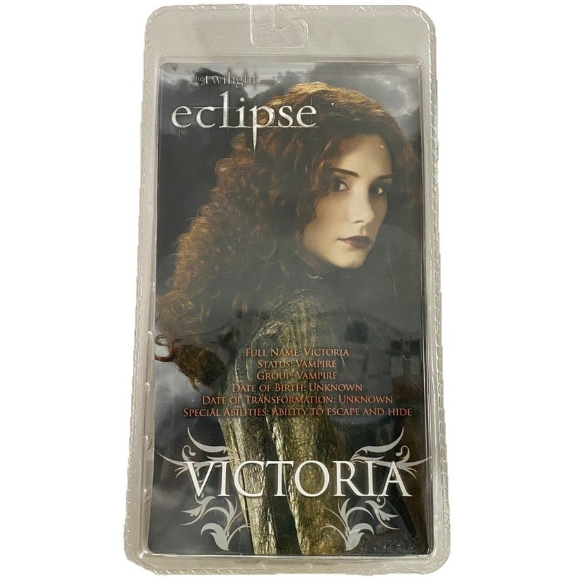 Vintage NECA Twilight Edward Cullen Nhân Vật Hành Động Đóng Hộp Phiên Bản 7 Inch Có Thể Giả Tạo Ma C