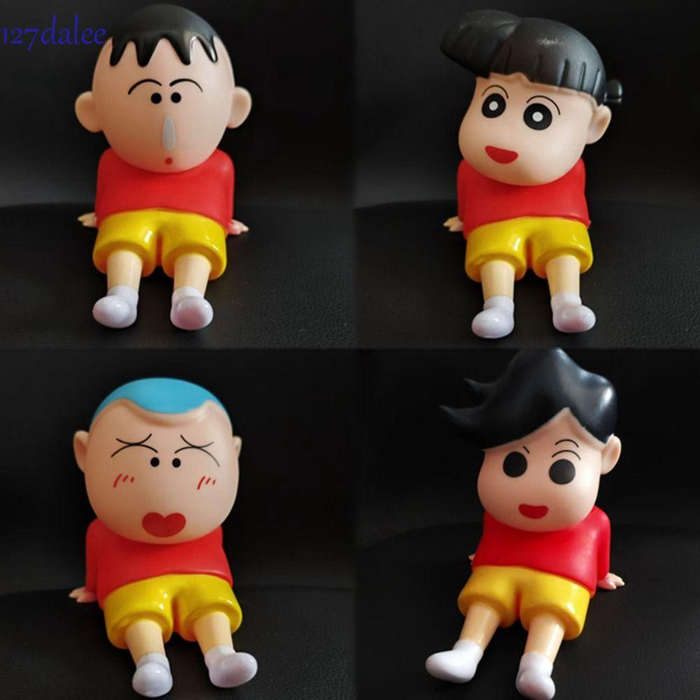 DALEE Crayon Shin-Chan Hình, Giá đỡ điện thoại hỗ trợ búp bê PVC Crayon Shin-Chan, Giá đỡ điện thoại