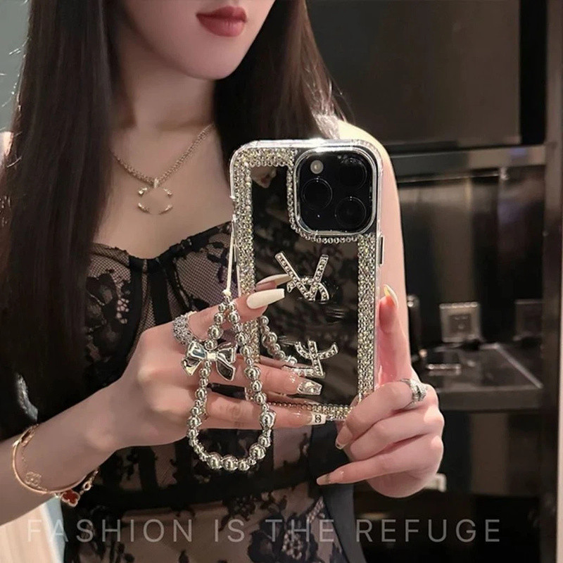 Ốp Điện Thoại Apple 15romax Kim Cương Giả Cao Cấp 15ro iPhone15 Mirror 15lus Cao Cấp