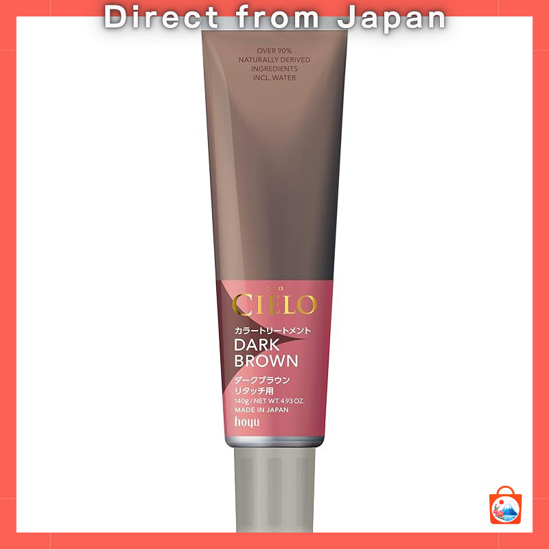 【Direct from Japan】
Cielo Color Treatment for Retouching (Gray Hair Dye Treatment) Dark Brown 140g P
