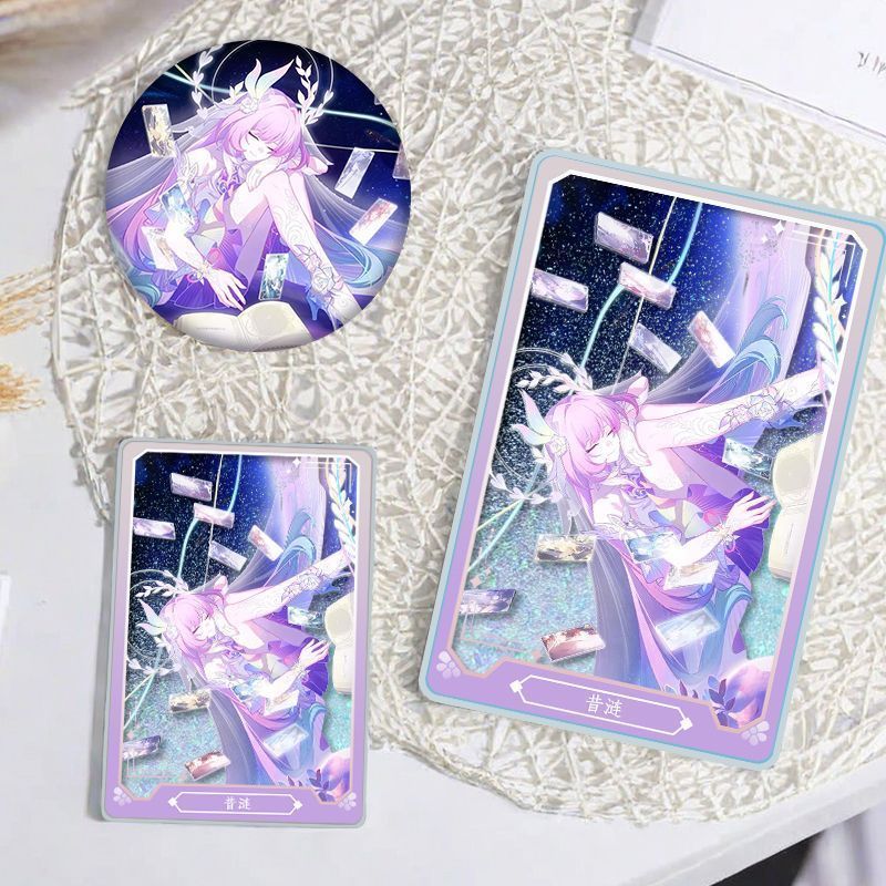 Honkai: Star Rail / Cyrene / Cyrene Long lanh Thẻ Gạch Huy hiệu Hàng hóa Đồ trang trí Acrylic / vptw
