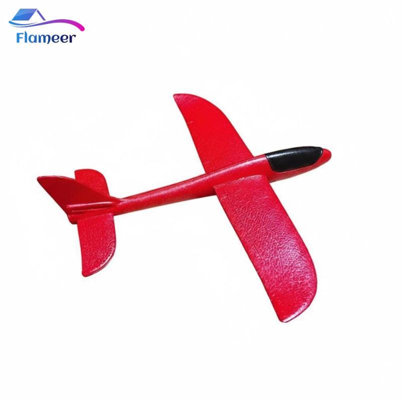 Big EPP Foam Glider Kit Máy Bay Đồ Chơi Bật Sáng LED Máy Bay Cho Trẻ Em Ngoài Trời Vui Nhộn Tay Ném 