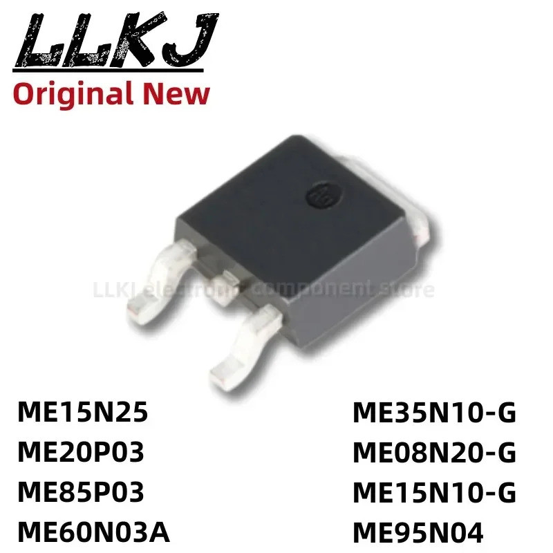 1-5 CÁI ME15N25 ME20P03 ME85P03 ME60N03A ME35N10-G ME08N20-G ME15N10-G ME95N04TO252 MOS Fet Hiệu Ứng
