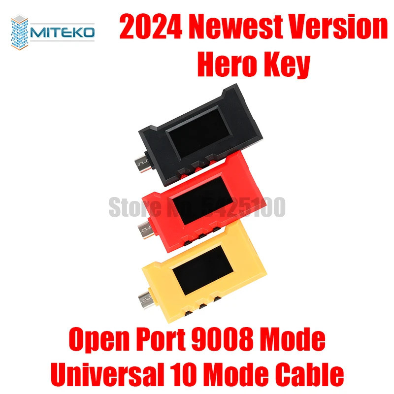 Hero Key EDL Cable & Hydra EDL Kết nối USB Harmony của các mẫu Hỗ trợ cho điện thoại Cổng mở 9008 Ch