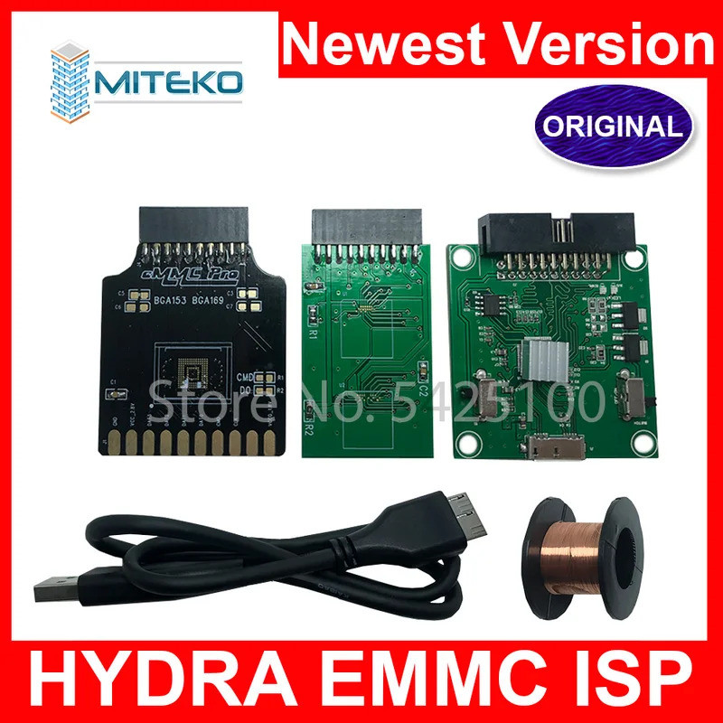 Công cụ điều hợp HYDRA eMMC ISP BGA153, BGA169, BGA221, BGA162 Break Out Board