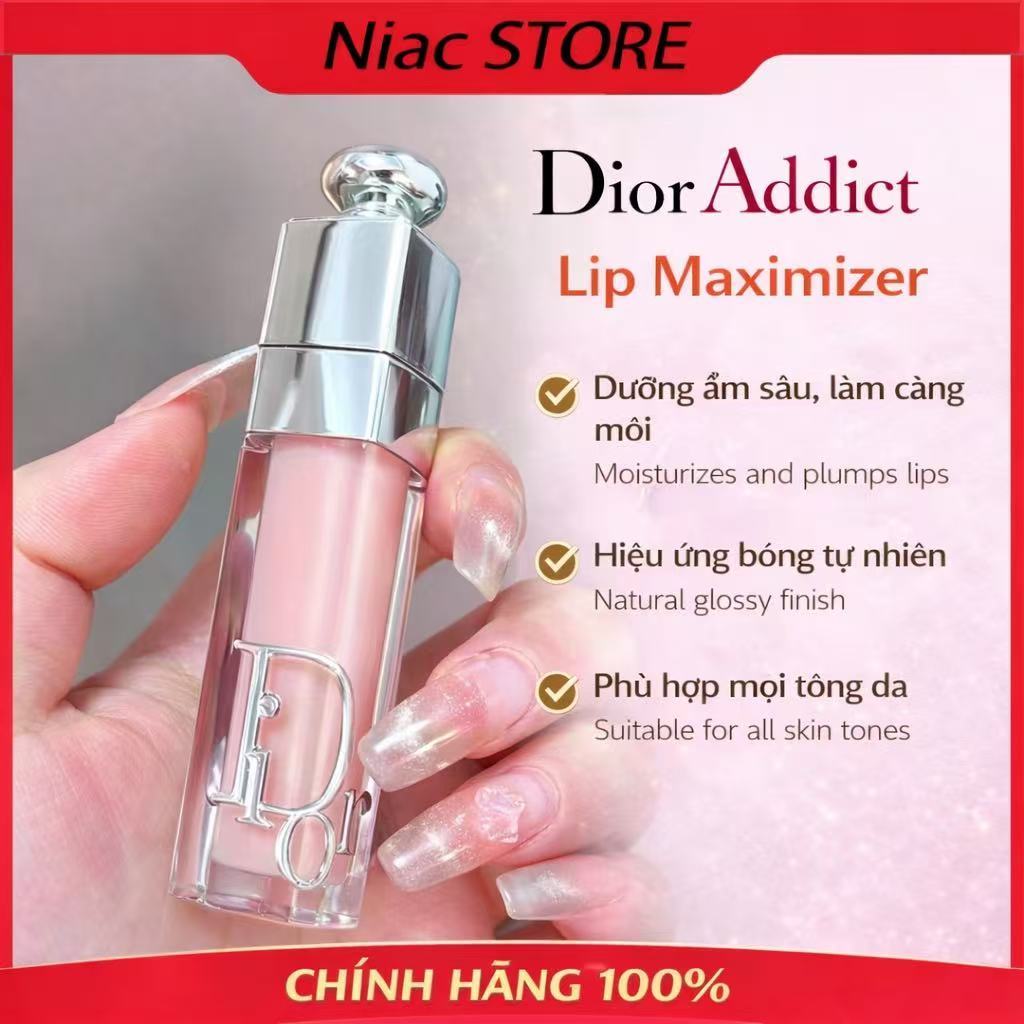【Chính Hãng】Son 𝔻𝕚𝕠𝕣 Lip Maximizer 6ml Dưỡng Bóng Căng Môi Full Size