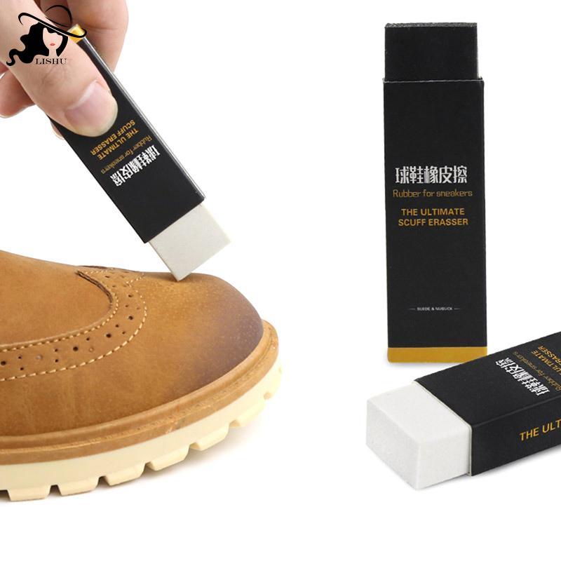 LISHU Cao Su Cho Da Lộn Giày Boot Clean Care Tẩy Bàn Chải Giày Cleaner th