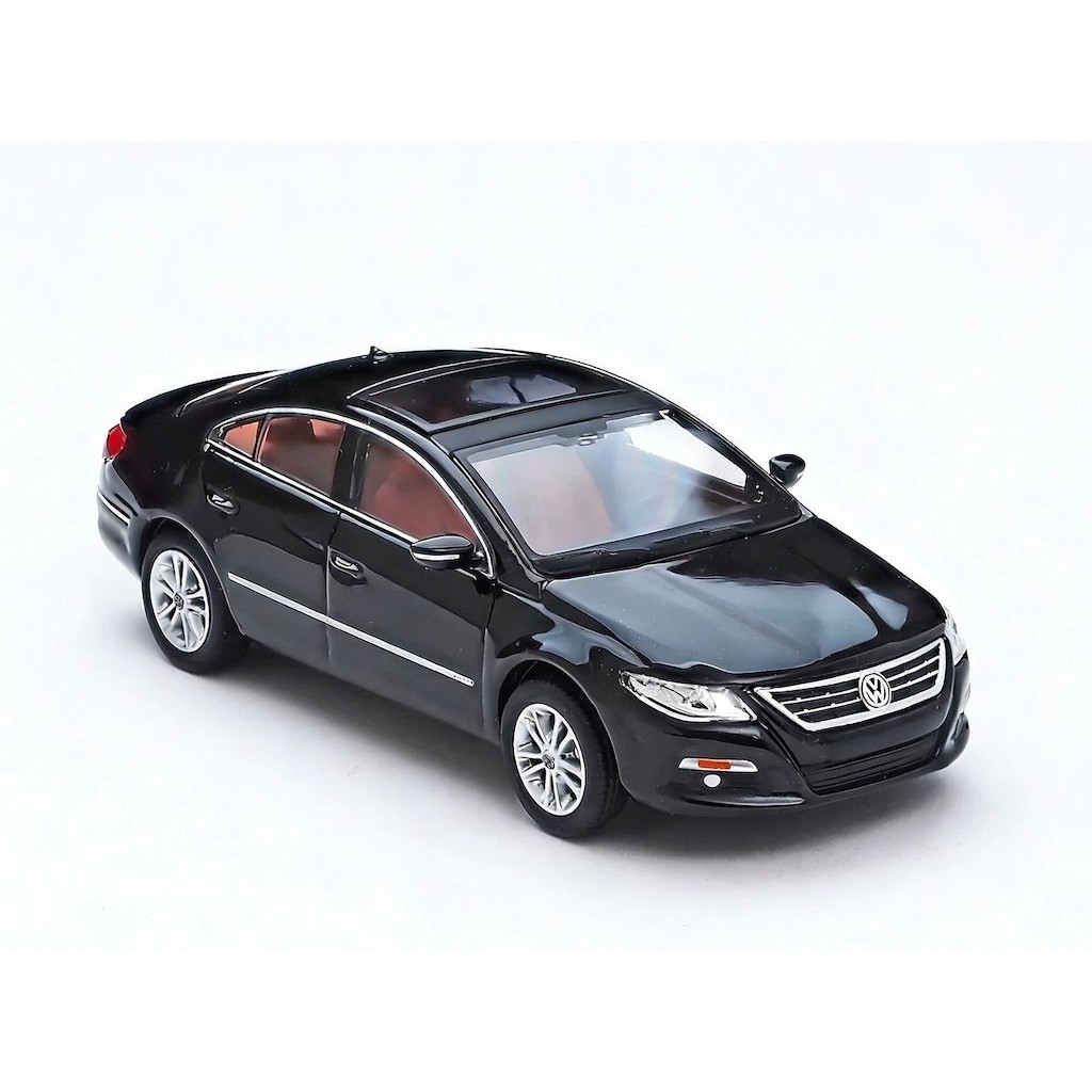 SC 1: 64 Đen VW CC Sedan Thể Thao Mô Hình Diecast Thu Thập Kim Loại Màn Hình Xe Mới