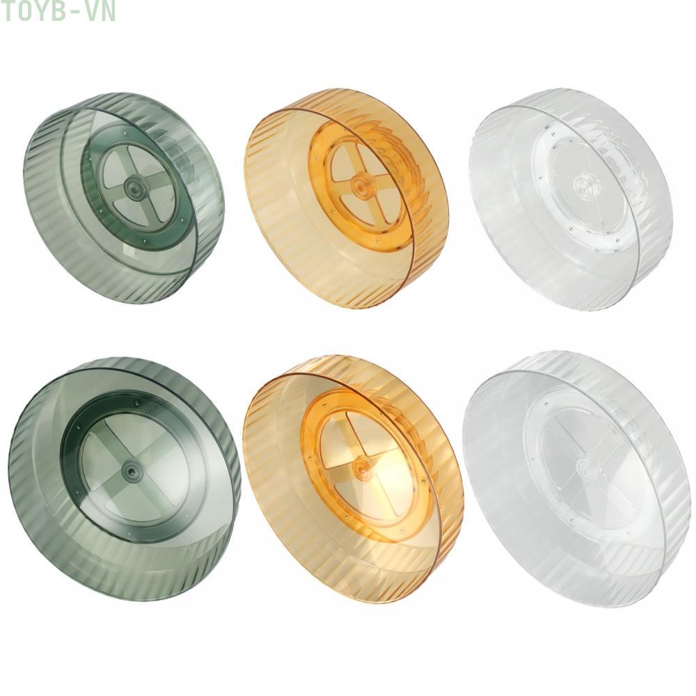 【TOYBOX】Organization Abs Desktop Fridge Multipurpose Rotatable Rotating Organizer