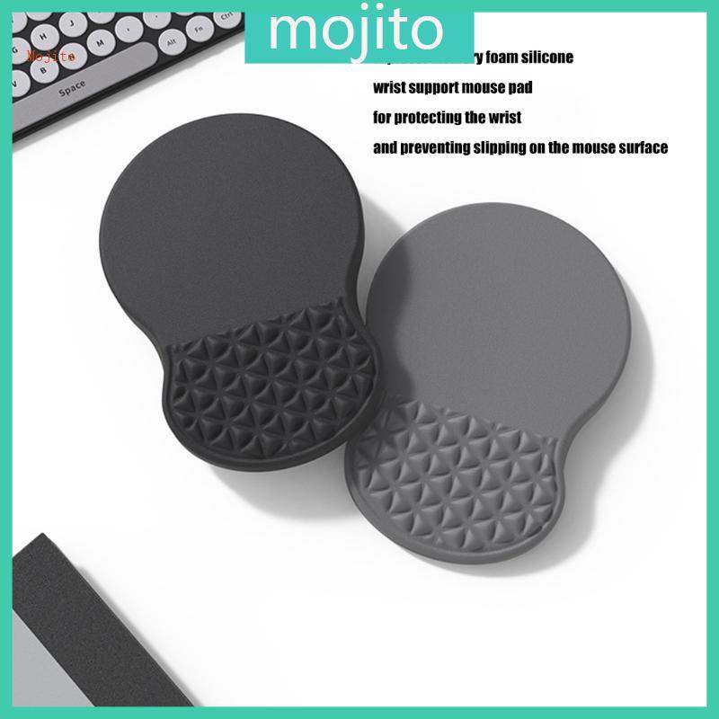 Mojito Office Essential Ergonomic Mouse Pad Memory Foam Hỗ trợ cổ tay Đế chống trượt