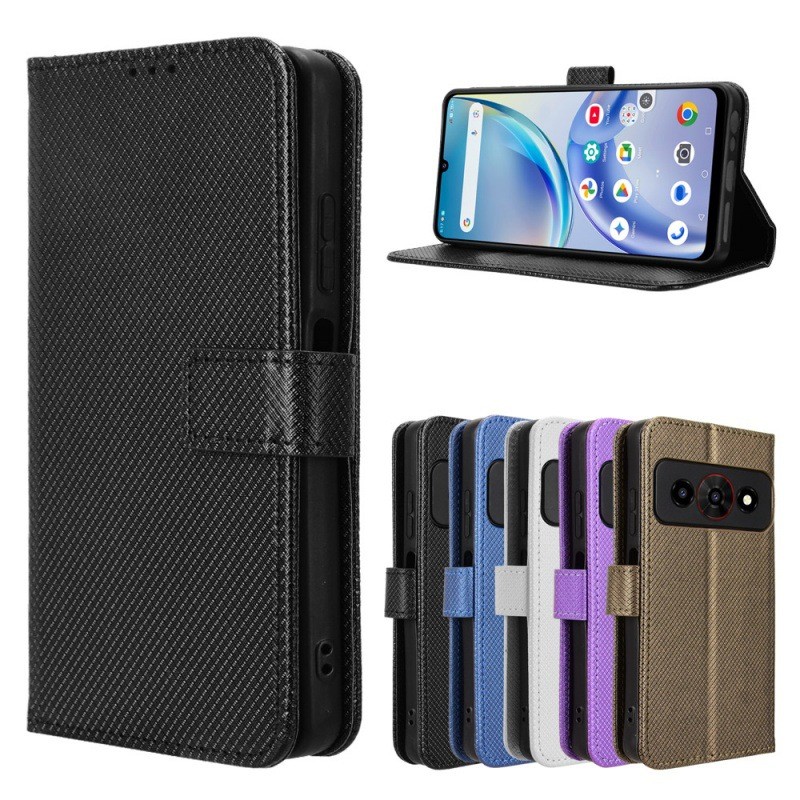 Thích hợp cho ZTE ZTE Nubia P7 Pro / Optus X Value Vỏ Điện Thoại Họa Tiết Kim Cương Bao Da Flip Card