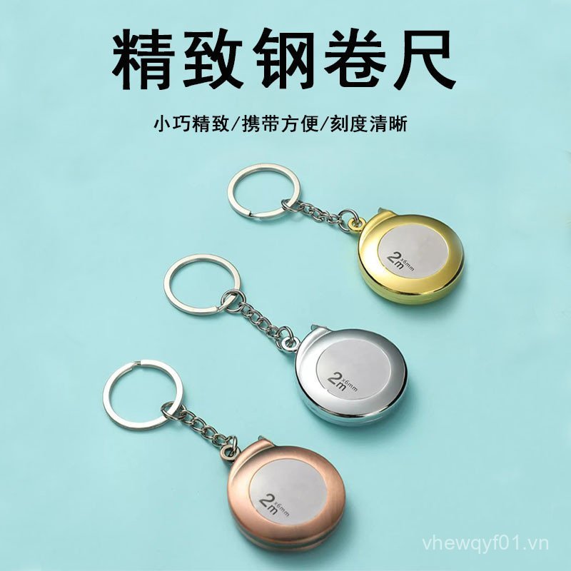 Di Động Nhỏ Thước Đo Băng Đo Thước Thước Đo Thước Mềm Di Động Hộ Gia Đình Mini Mét Độ Chính Xác Cao 