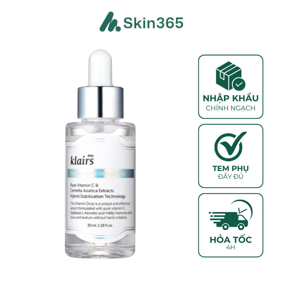 Tinh Chất Klairs Freshly Juiced Vitamin Drop