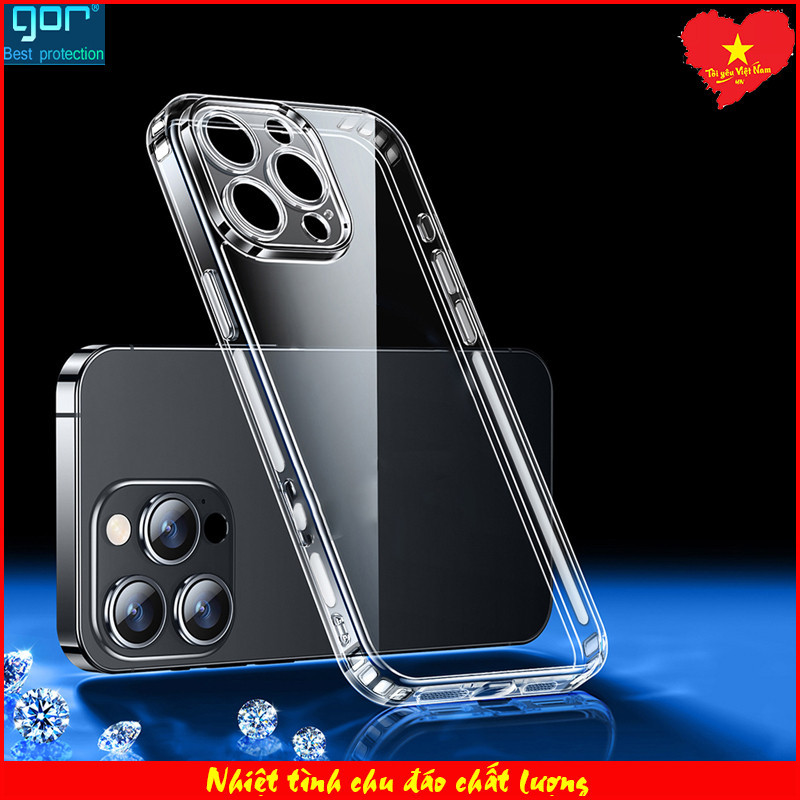 Ốp Lưng Dẻo Gor iPHONE 14, IP 14 Pro Max , IP 14 Pro, IP 14+, dẻo chính hãng hạn chế ố