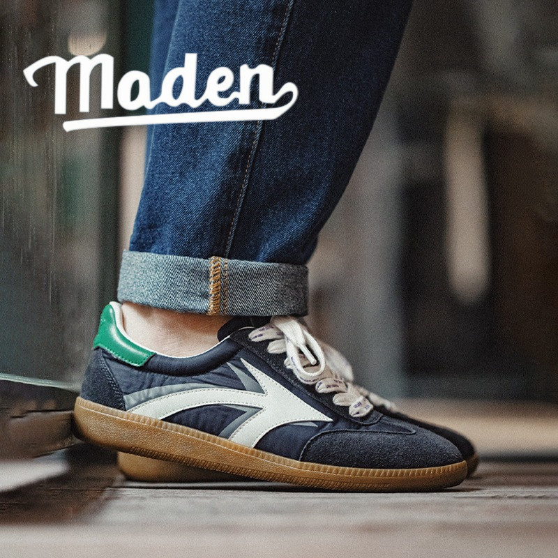 MADEN | Nam 2025 Mới Retro Đức Giày Tập Xuân Hè Nhẹ Đế Mềm Giày Ban Thường