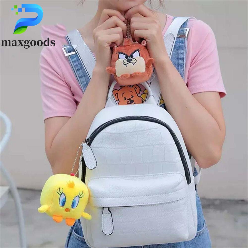MAXGOODS Looney Tunes Bugs Móc khóa sang trọng, Looney Tunes Bugs Tweety Bird Lola Bunny Móc khóa, B
