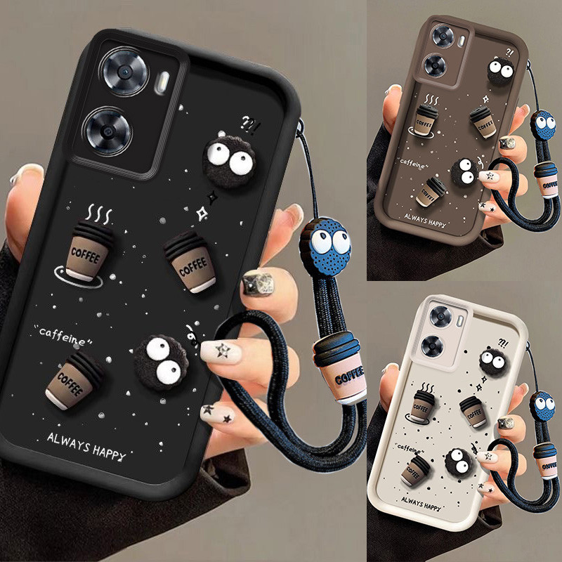 Ốp lưng oppo a57 4g a77 a77 4g cốc cà phê Vỏ điện thoại bảo vệ chống rơi