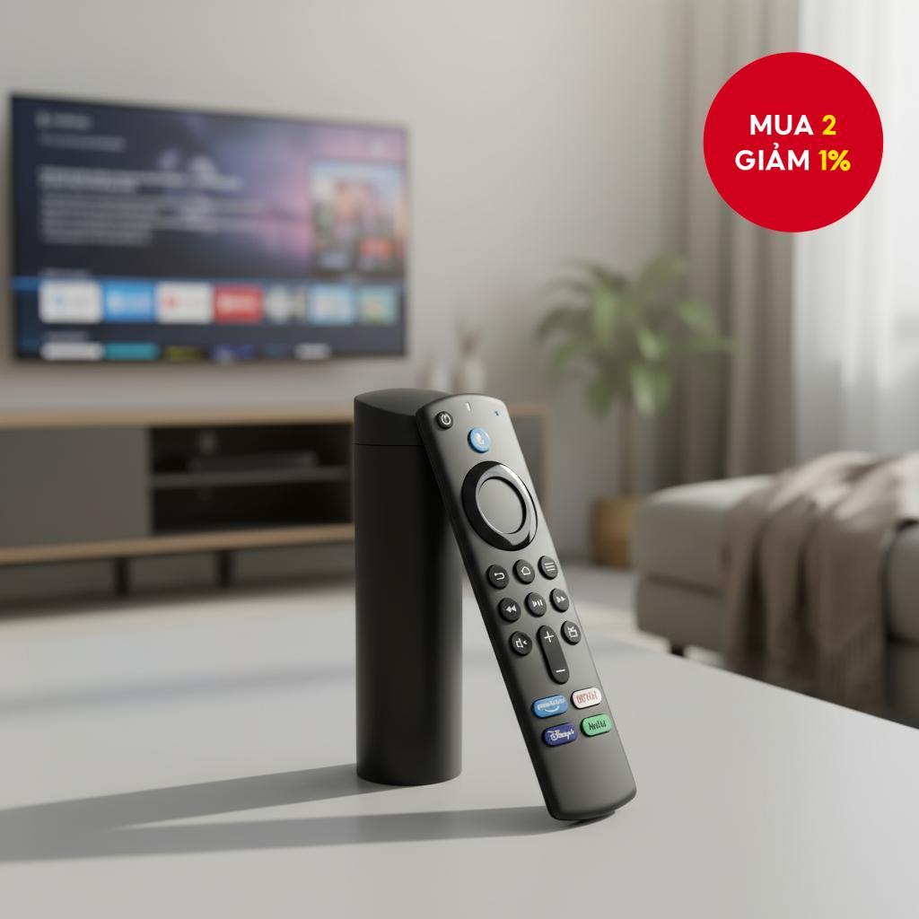 Điều khiển giọng nói Bluetooth L5B83G tương thích với Smart TVs và Fire Stick Devices