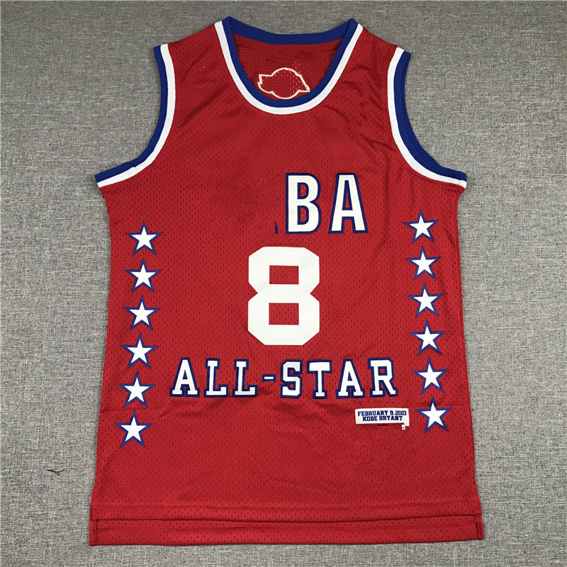 Không. 20038 KOBE ALL-STAR BRYANT BASKETBALLlaker ALL STAR jersey