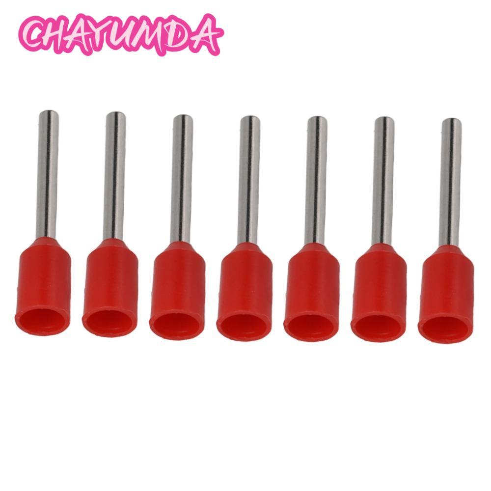 CHAYUMDA 1000 Chiếc Thiết Bị Đầu Cuối Ferrules Cách Nhiệt, Cho AWG22 (0.5mm2) Dây Chất Liệu Đồng Dây