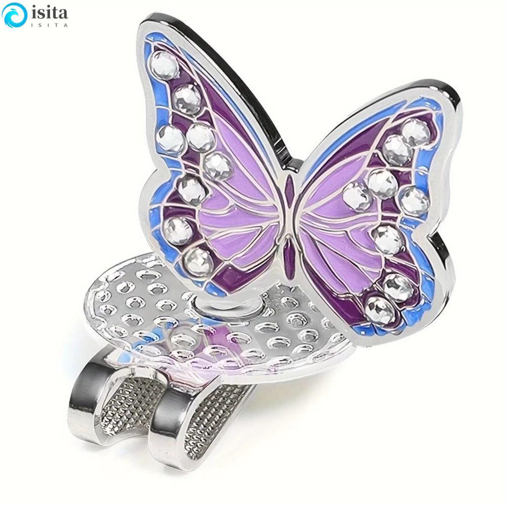 ISITA Golf Cap Clip, Hình Bướm Từ Golf Bóng Mark, Thể Thao Cap Vị Trí Bóng Côn Trùng Ong Trang Trí M