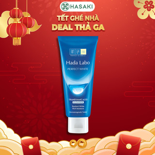   DAILY  Sữa Rửa Mặt Dưỡng Trắng Cho Mọi Loại Da Hada Labo Perfect White Cleanser 80g Hasaki Chính Hãng 