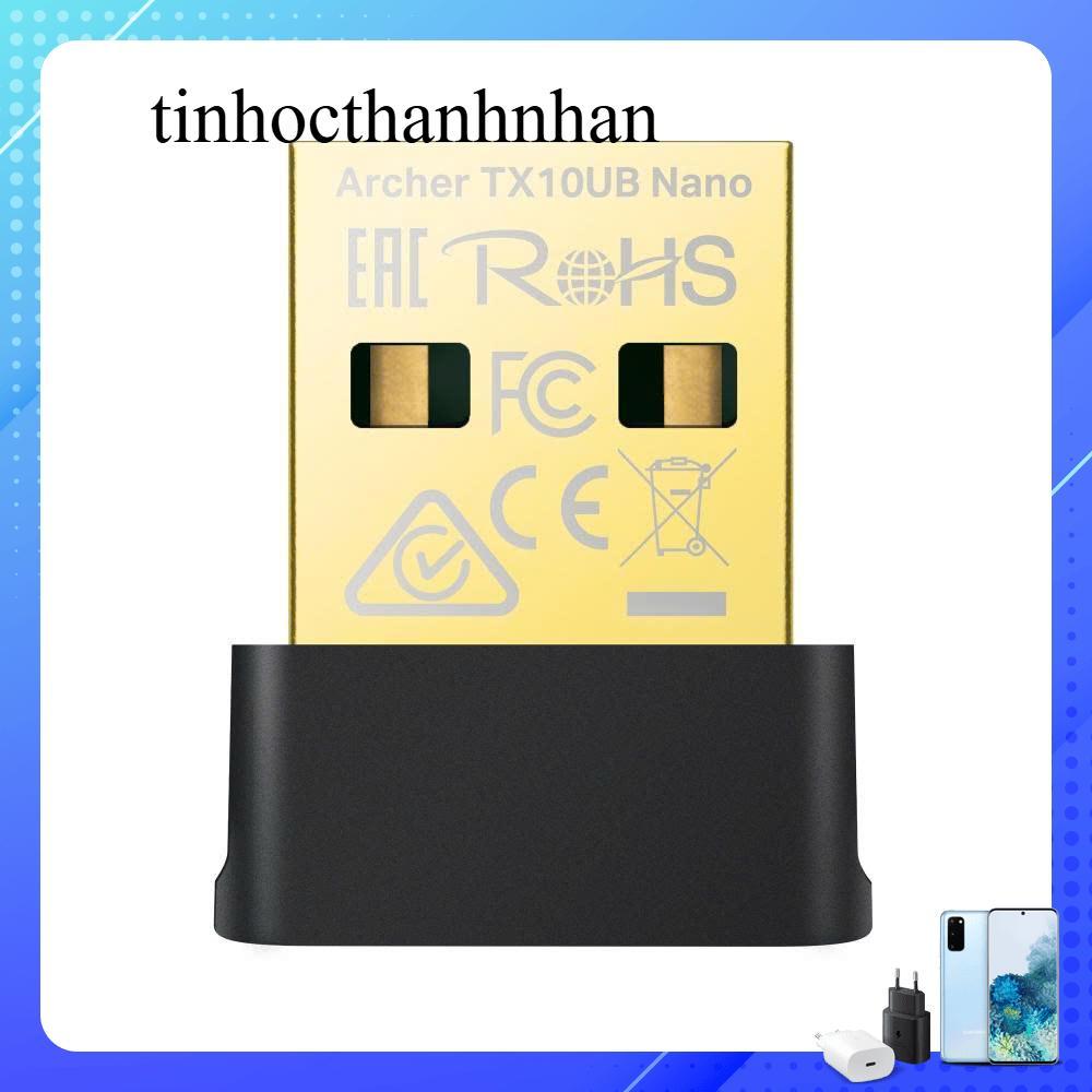 Tp LInk USB thu Wifi và Bluetooth TP link Archer TX10UB Nano AX900 Wifi 6 Bluetooth 5.3