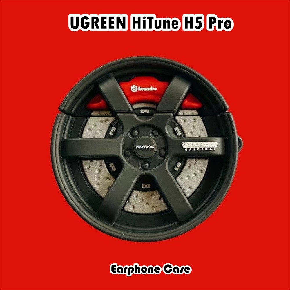 Dành Cho UGREEN HiTune H5 Pro Ốp Lưng Hoạt Hình Sáng Tạo Silicon Mềm Vỏ Tai Nghe