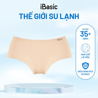 Quần lót su nữ lưng cao không đường may không lộ viền iBasic V189