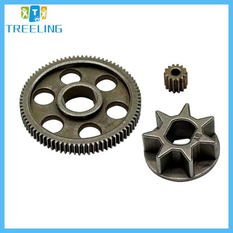 Treeling 4inch 6inch 8inch Máy Cưa Xích Điện Gear Logging Cưa Xích Điện Cưa Xích Nhỏ Có Thể Sạc Lại 
