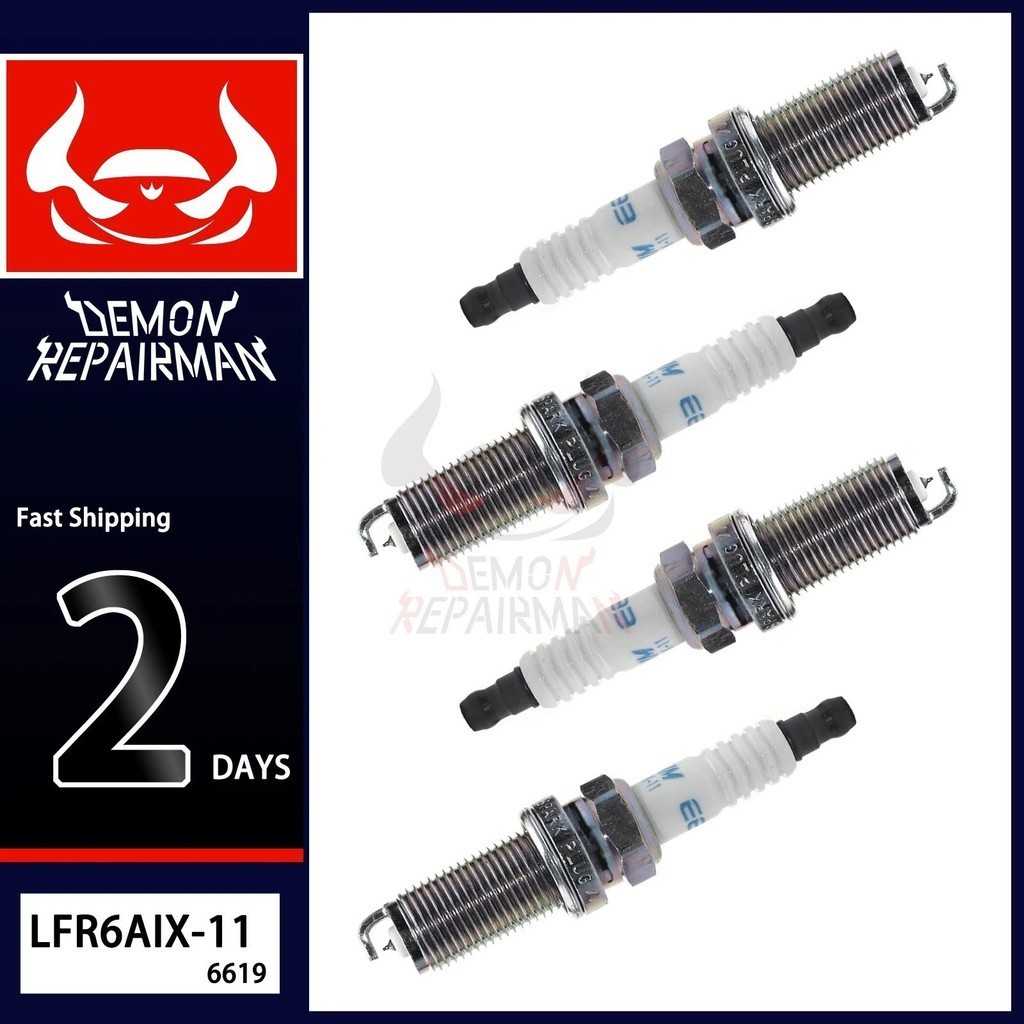 4 Cái / 20 Cái / lốc LFR6AIX-11 IRIDIUM Bugi Cho ACURA CADILLAC CHRYSLER DODGE HONDA HYUNDAI INFINIT