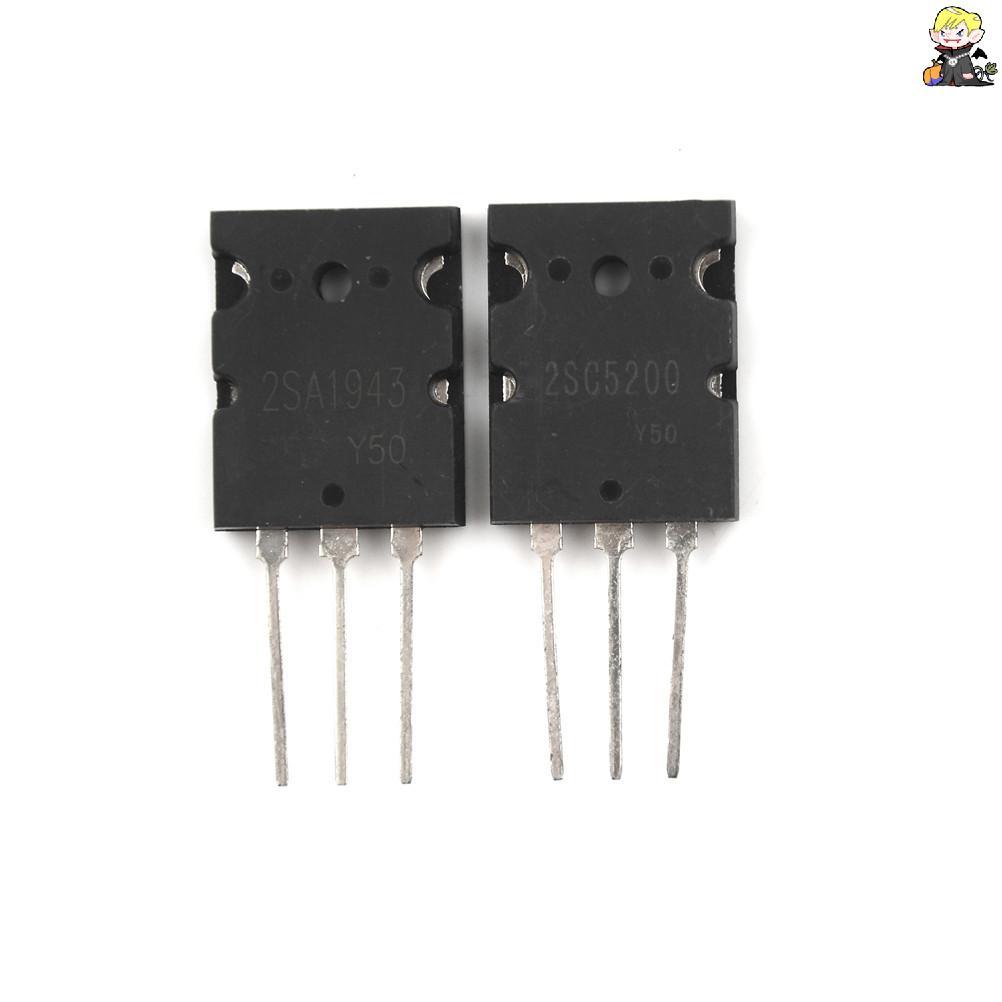 [CLA] Mới 1 Cặp HOẶC 2 Chiếc Transistor TO-3PL 2SA1943-O 2SC5200-O 2SA1943 2SC5200 A1943 C5200 [TH]