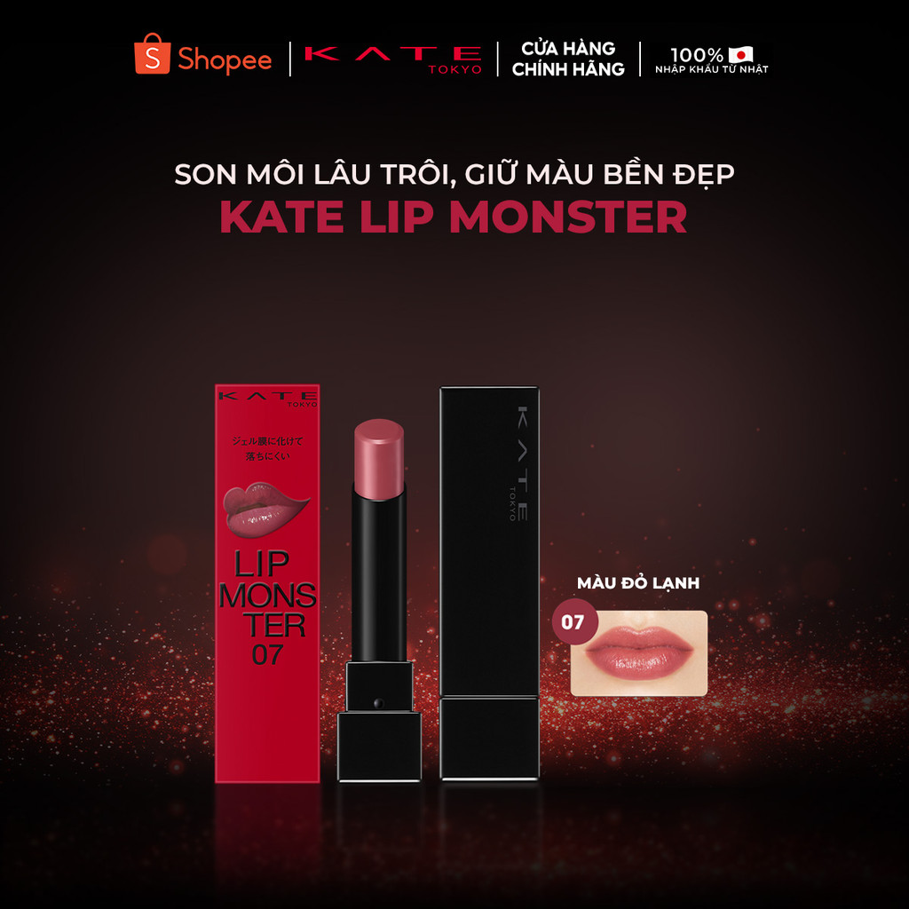 Son Thỏi KATE Lip Monster Bền Màu Lâu Trôi | BigBuy360 - bigbuy360.vn