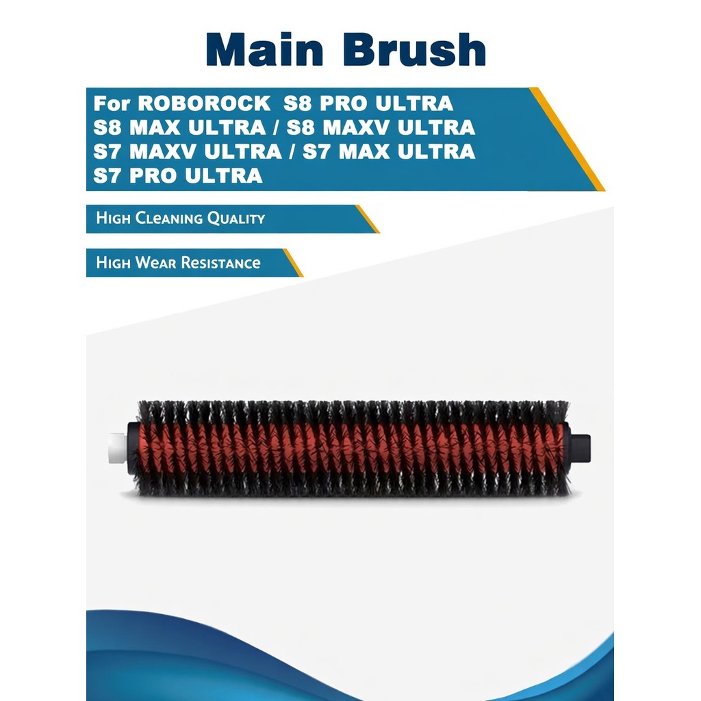 Bàn chải làm sạch tốc độ cao cho Roborock Saros 10 / S8 MaxV Ultra / S8 Max Ultra / S8 Pro Ultra / S