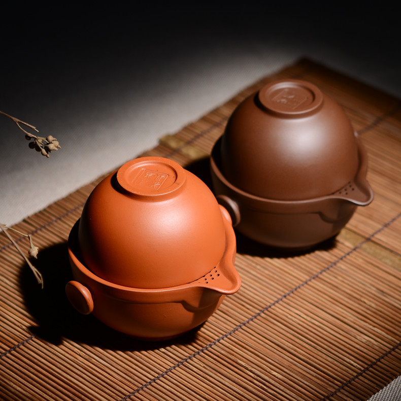 Chen Ming Yixing Zisha Kung Fu Tea Set Cup Quick Cup One Pot One Brew Office Cup Teapot Tea Cup Set