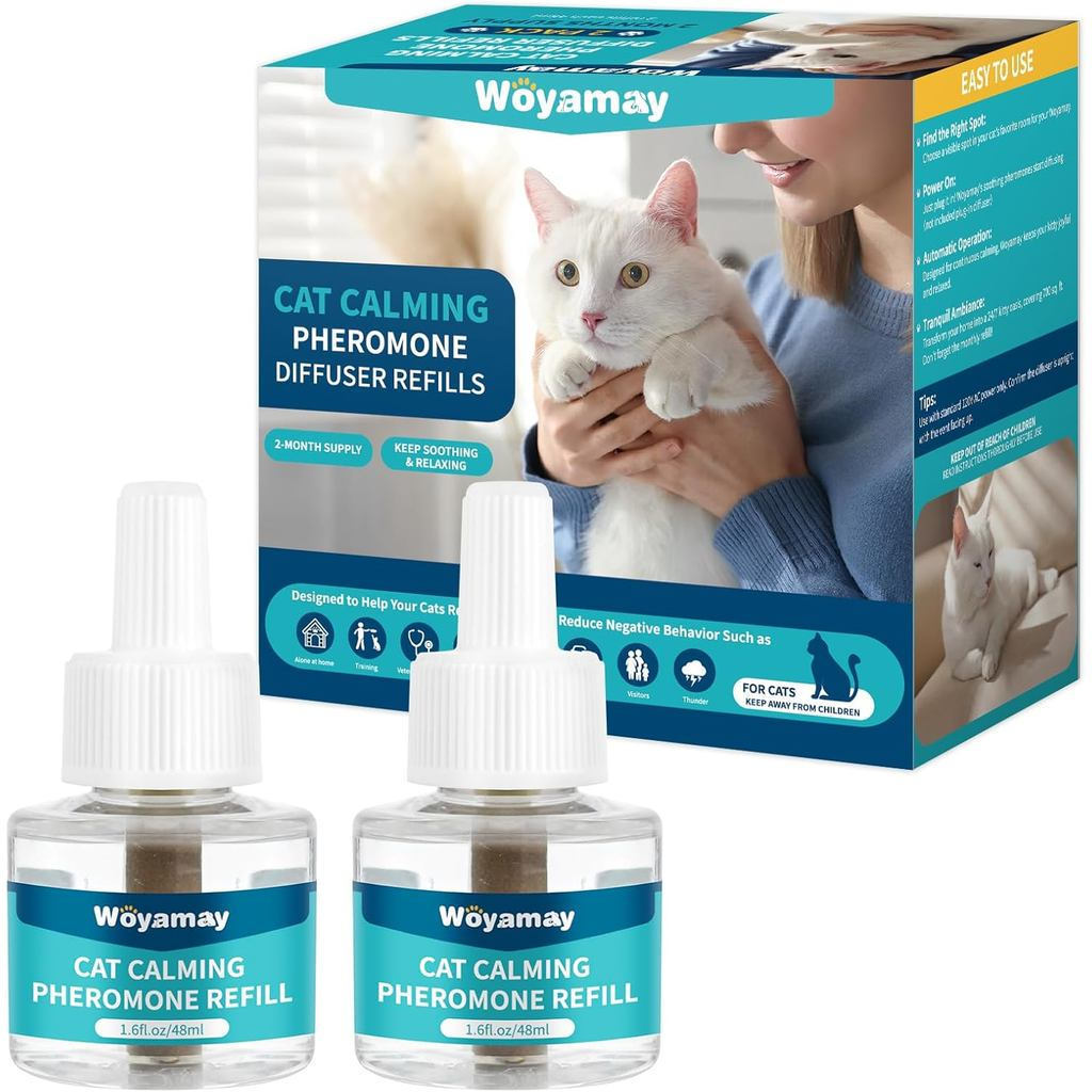 Gói nạp hương liệu làm dịu mèo-Cat Calming Phoromone Aromatherapy có thể giảm lo âu và căng thẳng, S