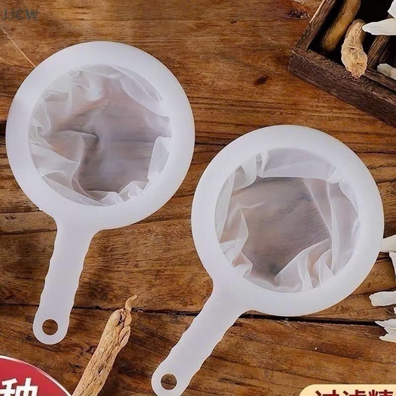 Rây lọc siêu mịn, rây lọc sữa  đậu nành,lọc bột, lọc nước hoa quả  rây lọc bằng vải có tay cầm. C87 